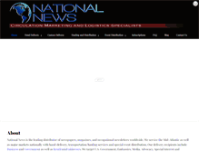 Tablet Screenshot of nationalnews.com